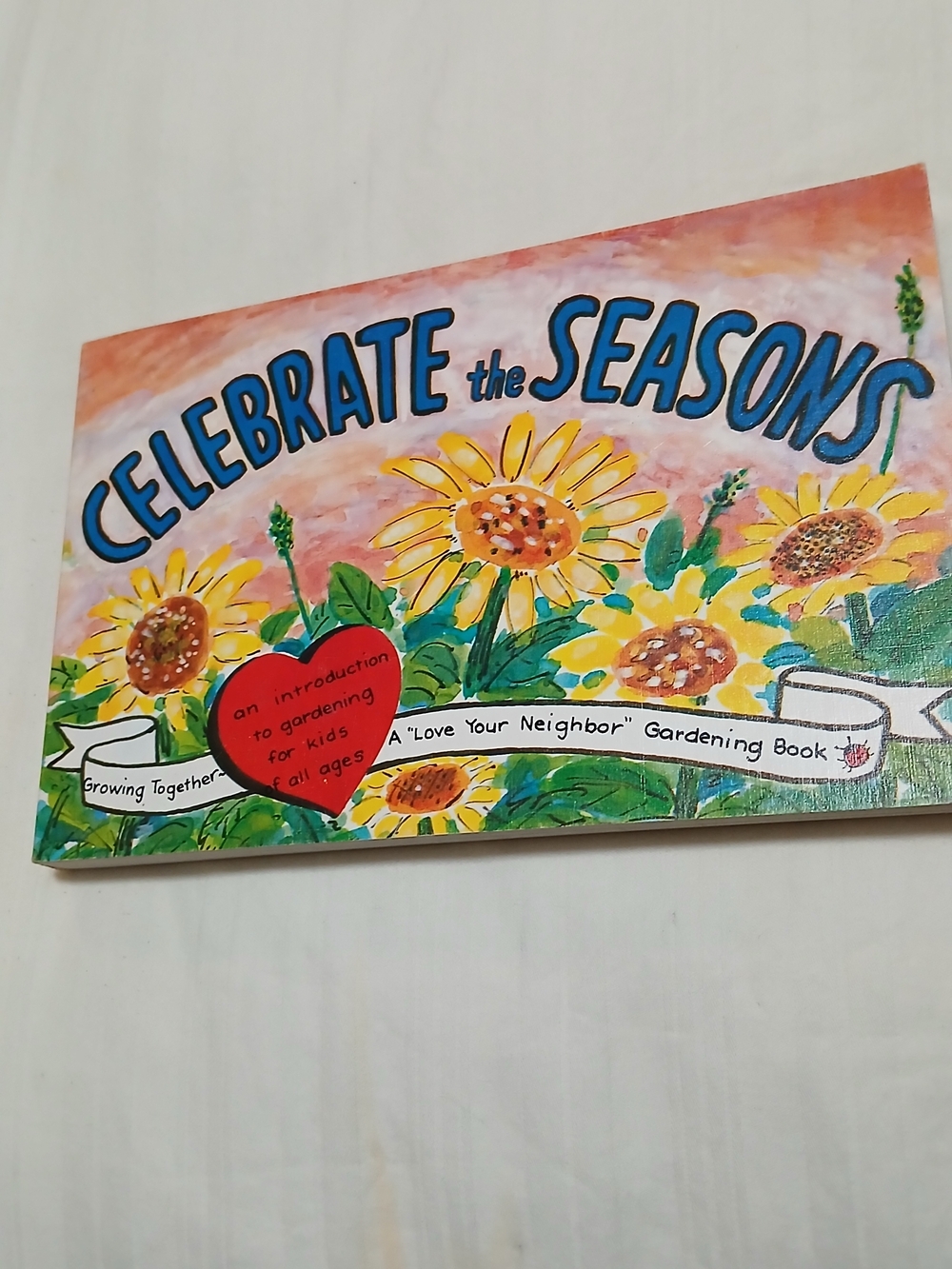 Vintage Celebrate The Seasons Gardening Book For Children